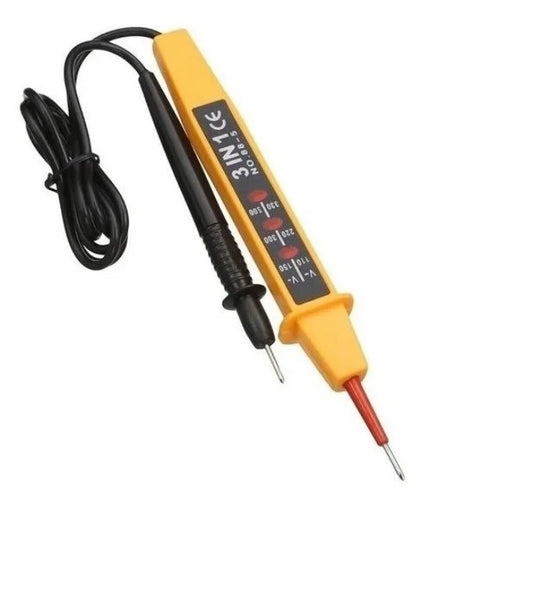 Probador de voltaje corriente ac  dc 6-4