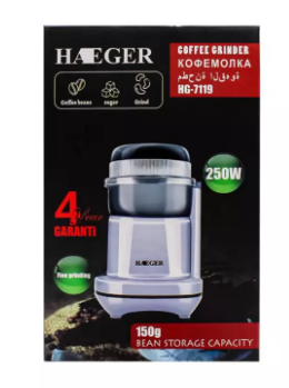 Moledora de café eléctrica haeger