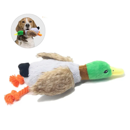 Juguete perro pato peluche