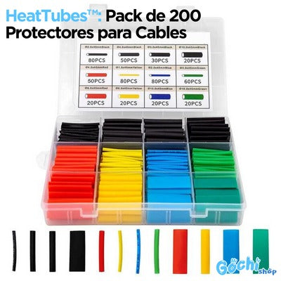 Pack de 180 protectores para cables