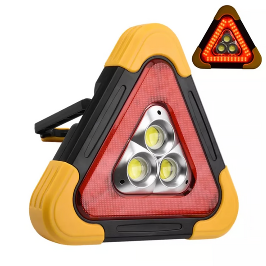 Triangulo de emergencia led recargable