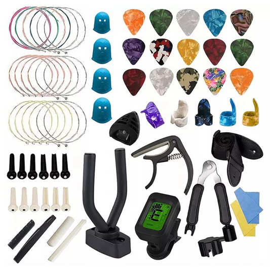 Kit 66 herramientas reparación guitarra