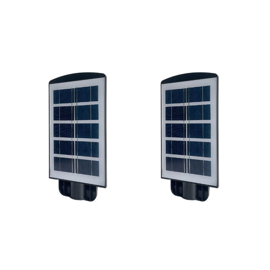 Pack 2 luminaria led 50 w solar contra