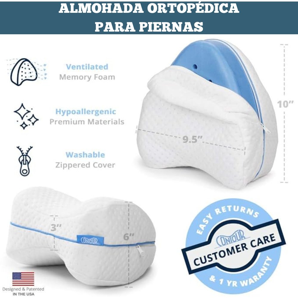 Almohada ortopédica para piernas - Chile Po !