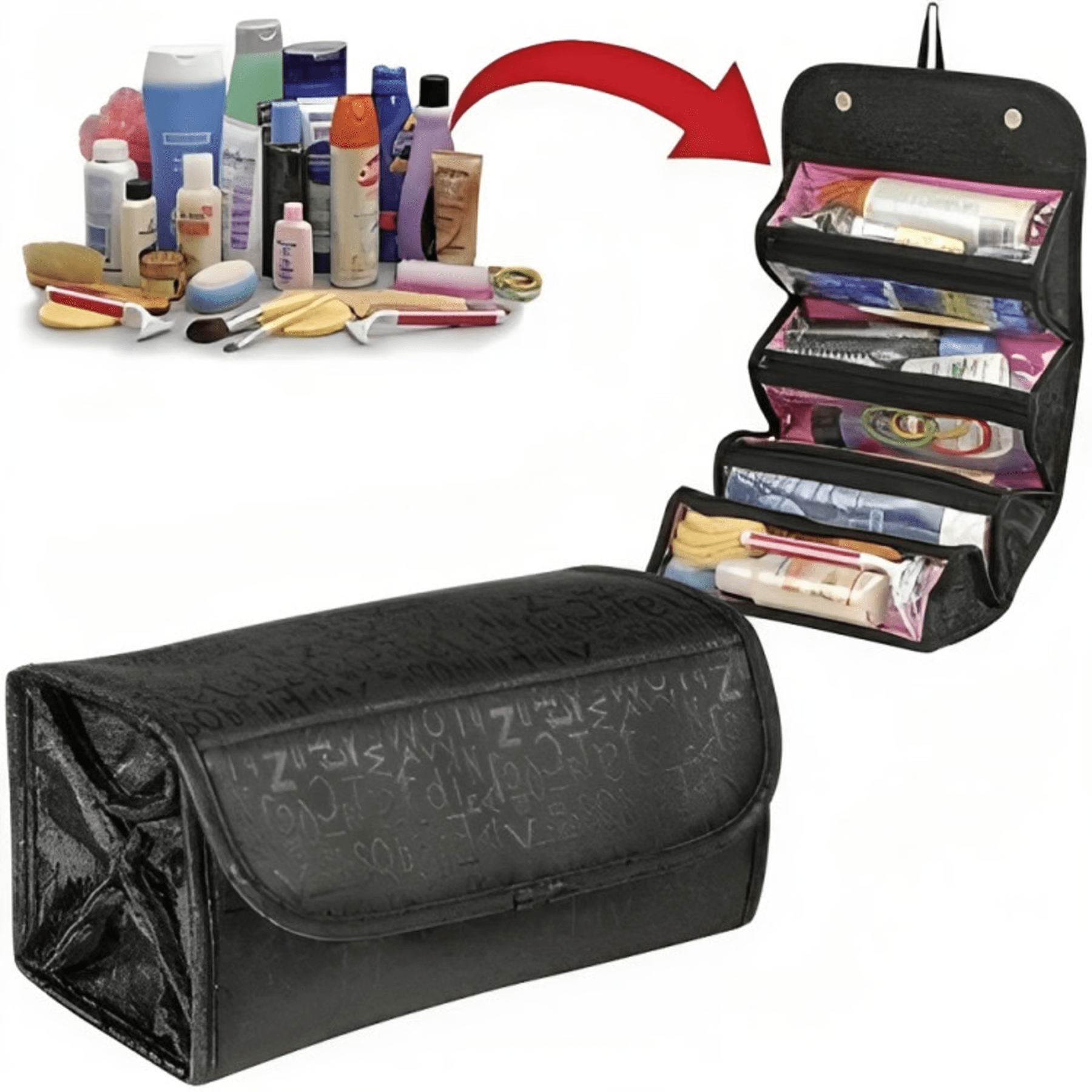 Estuche bolso organizador maquillaje - Chile Po !