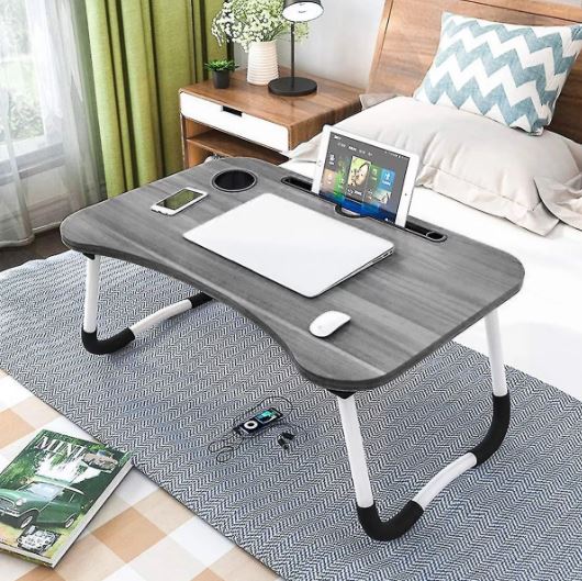 Mesa plegable para cama y notebook